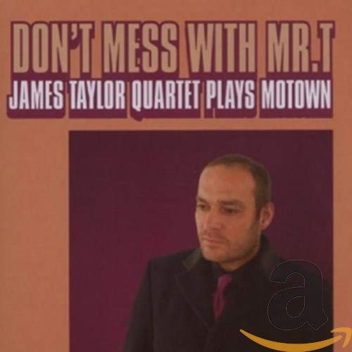 "Album cover with a man in a suit and purple tie against a purple background."