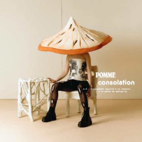CD cover: person with a large mushroom over their head.