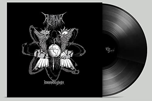 Rutthna "Doomsdaylight" vinyl record with dark, illustrated cover art.