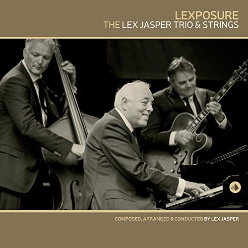 CD cover featuring three jazz musicians playing instruments in grayscale.