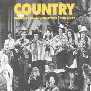 CD cover: vintage country band with musicians and instruments.