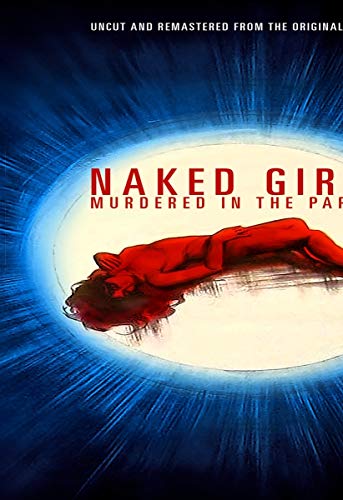 DVD cover with a reclining nude figure and red text on blue background.