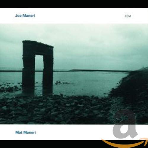 Album cover with black and white photo of a stone archway in water.