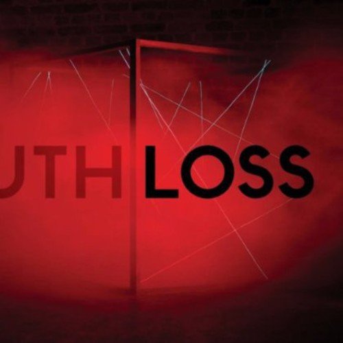 Red album cover with the words "TRUTH LOSS" and angled white lines.