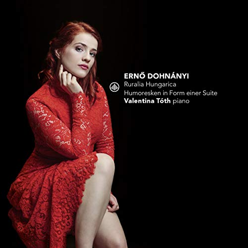 CD album cover with a woman in red dress against a black background.