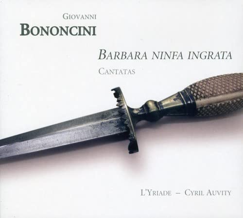 CD cover featuring an antique dagger against a white background.