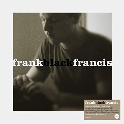 Album cover for Frank Black Francis, featuring a blurred portrait and text.