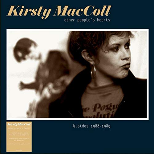 Album cover for Kirsty MacColl’s “Other People’s Hearts” with a portrait.