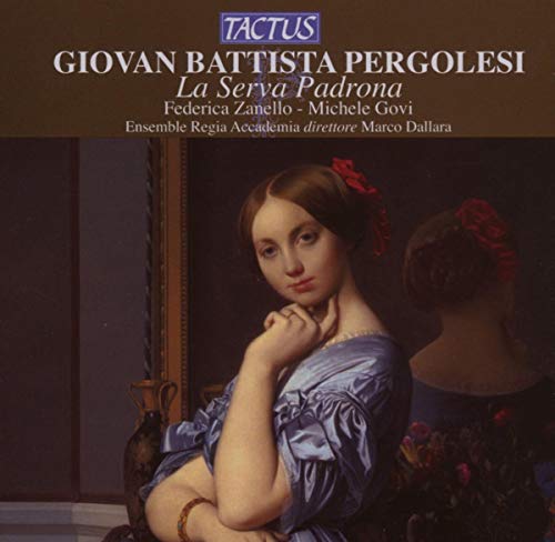 CD cover featuring a painting of a woman in a blue dress.