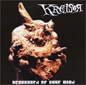 CD cover: grotesque, textured head with visible teeth and eyes.