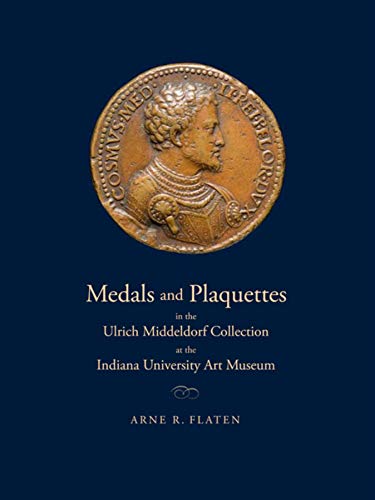Book cover with a bronze medal featuring a man's profile on a navy background.