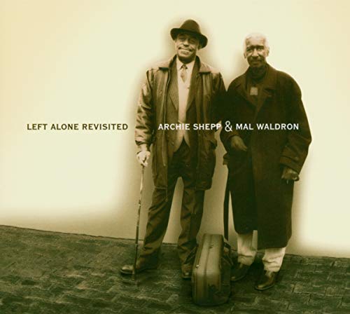 Archie Shepp and Mal Waldron album cover, sepia-toned photo of two men.