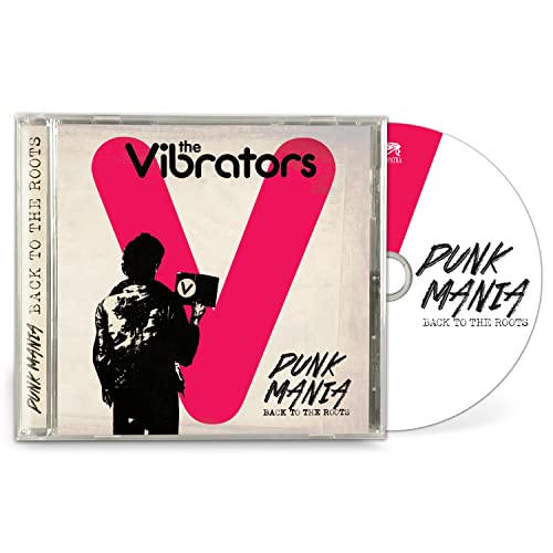 CD case and disc for The Vibrators’ “Punk Mania - Back To The Roots.”