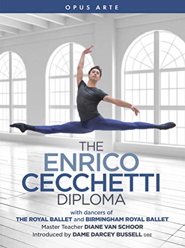 DVD cover featuring a male ballet dancer in a split pose.