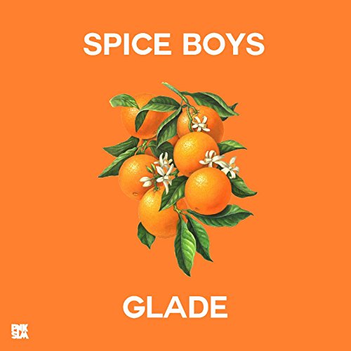 CD cover for "Spice Boys - Glade" featuring oranges and blossoms.