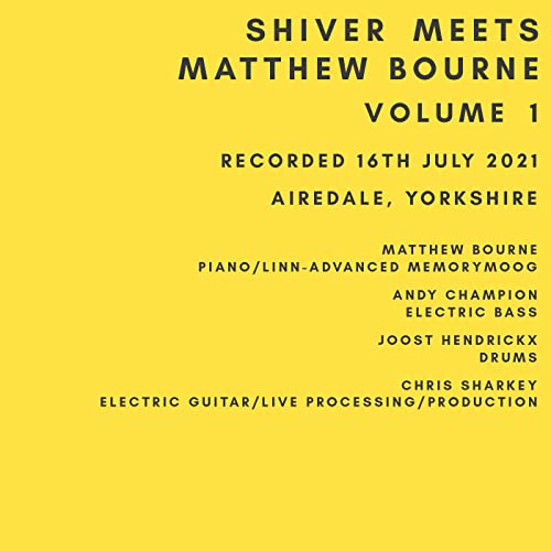Yellow CD cover with black text listing album title and musicians.