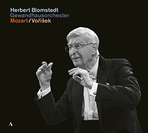 Black and white portrait of Herbert Blomstedt, a classical music conductor.