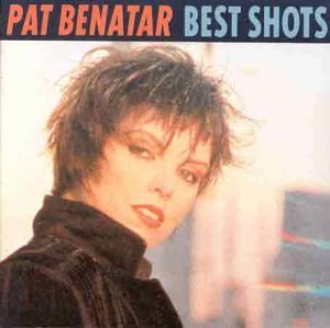Pat Benatar Best Shots album cover featuring a portrait of the artist.