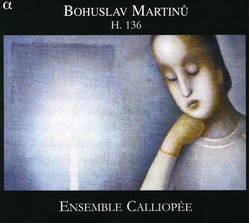 CD cover featuring a painting of a woman’s face in profile.