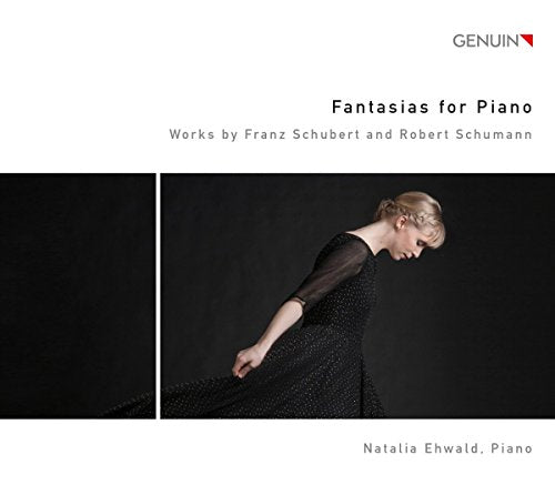 CD cover with a woman in a black dress against a dark background.
