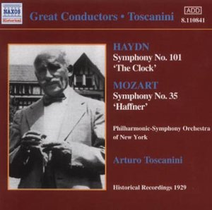 CD cover featuring conductor Arturo Toscanini and symphony details.