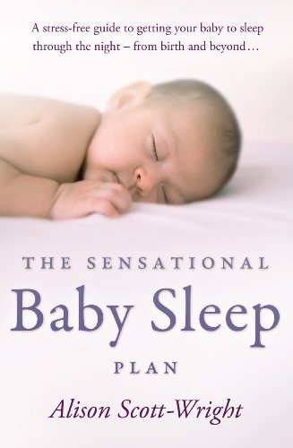 Book cover featuring a sleeping baby in a lavender onesie on a white background.