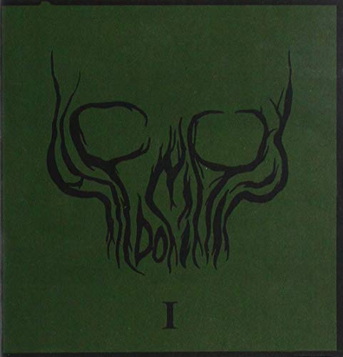 Green CD case with a black, stylized skull and the numeral "I".