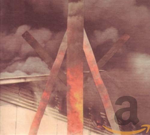 CD cover for "Ice Age - New Brigade" with abstract, fiery imagery.