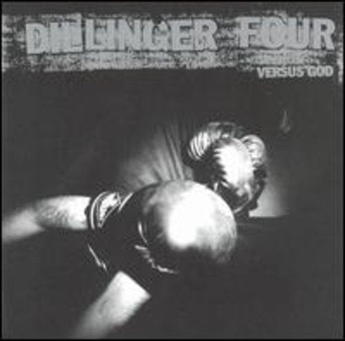 Black and white vinyl record cover with a distorted figure kneeling.