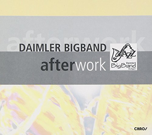 CD cover for Daimler Bigband’s “After Work” with saxophone graphic.