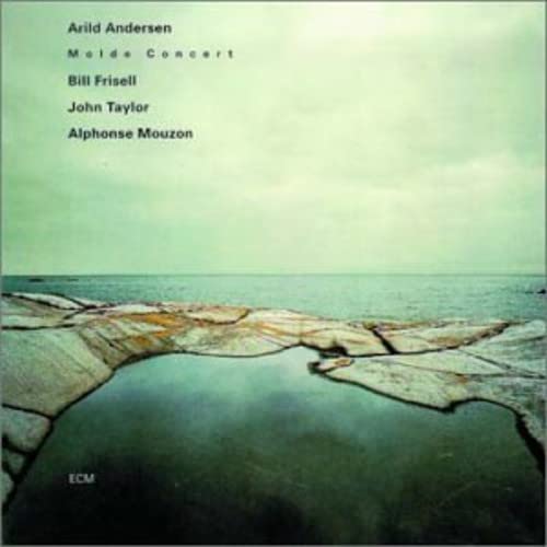 CD cover for Arild Andersen’s “Molde Concert” featuring a calm seascape.