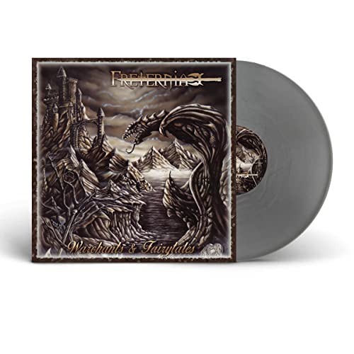 Freternia "Warchants & Fairytales" vinyl record with dragon and castle artwork.