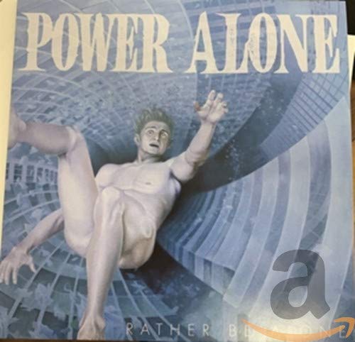 CD cover: man falling into a blue swirling vortex, text overlay.