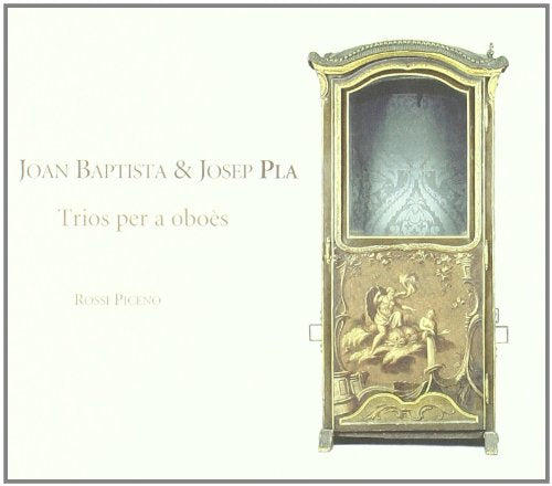 "CD cover featuring an ornate, gold cabinet with a painted scene on the front."