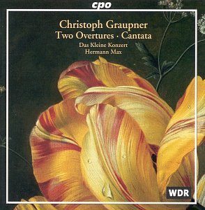 "CD cover with yellow tulips and text describing the music inside."
