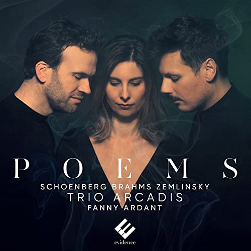CD cover featuring three faces and the title "Poems" in white text.
