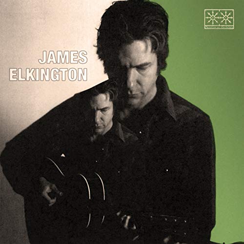 CD cover: James Elkington and Nathan Salsburg, portrait with green background.