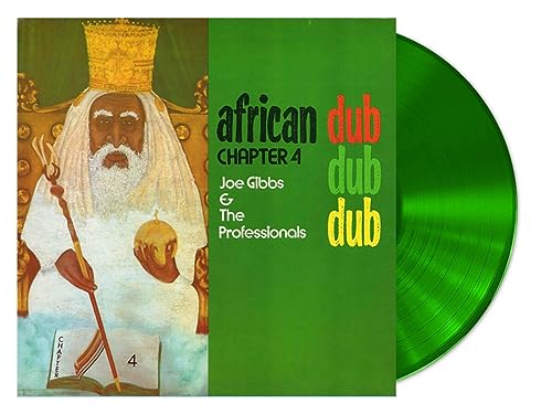Vinyl record of "African Dub Chapter 4" with portrait cover art.