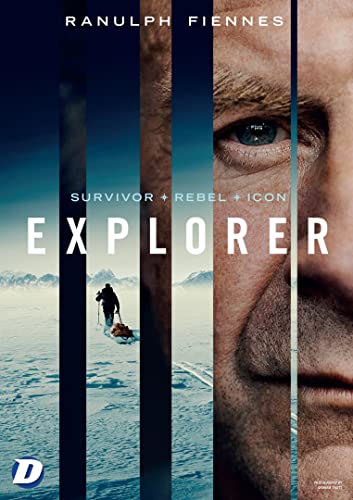 DVD cover featuring Ranulph Fiennes, an explorer in a snowy landscape.
