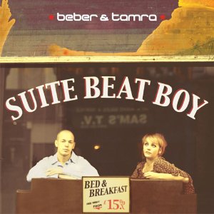 Album cover for "Suite Beat Boy" by Beber & Tamra, showing a man and woman.