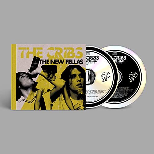 CD case for The Cribs’ “The New Fellas” with two discs visible.