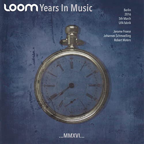 CD cover for Loom’s “Years In Music” featuring a pocket watch.