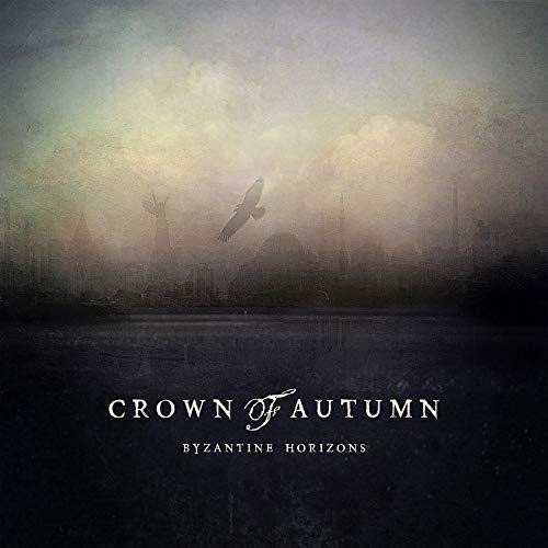 CD cover: misty cityscape with a bird in flight and album title.