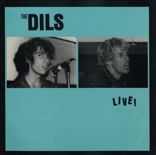 Record cover featuring black and white photos of two men singing into microphones.