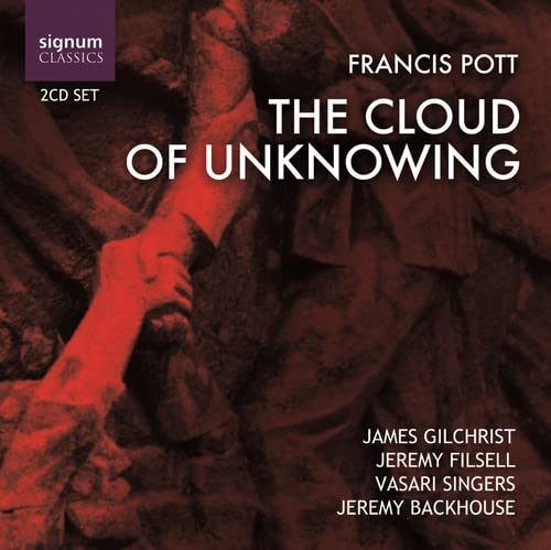 CD cover for "The Cloud of Unknowing" featuring sculpted hands.