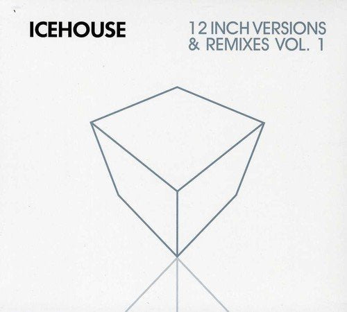 The alt text for the image is: "Album cover featuring a 3D cube outline on white background."