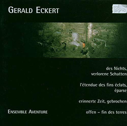 CD cover with abstract dark green and brown textured imagery and text.