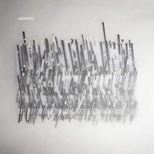 CD cover with abstract black and white vertical lines artwork.