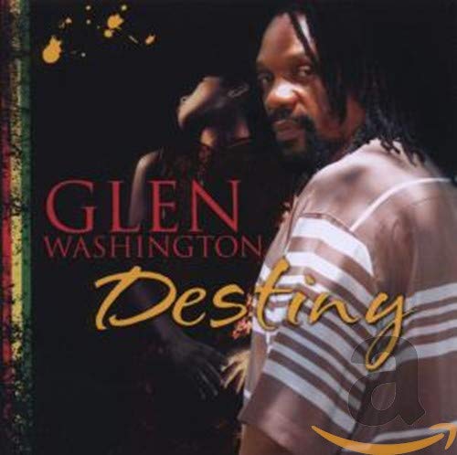 CD cover for Washington Glen’s “Destiny” featuring a portrait of the artist.
