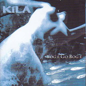 CD cover for Kila’s “Tog É Go Bog É” with abstract blue figures.